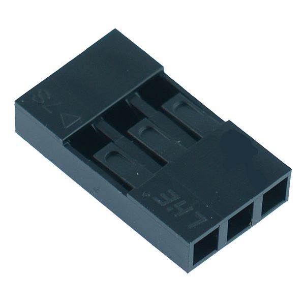3-Way Dupont Style 2.54mm Pin Housing