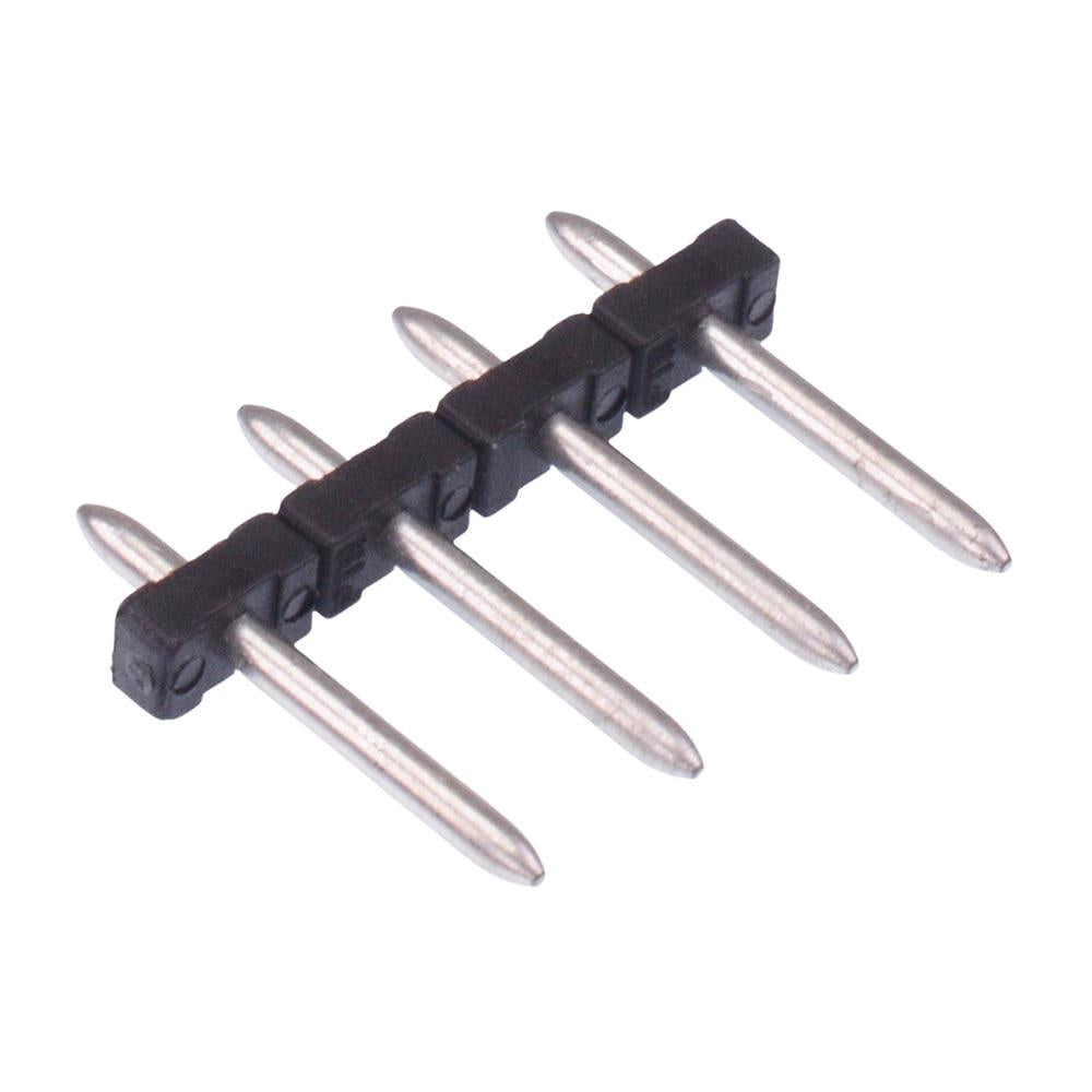 4-Way 5.00mm PCB Vertical Pin Strip Black 10A 300V — Switch Electronics ...