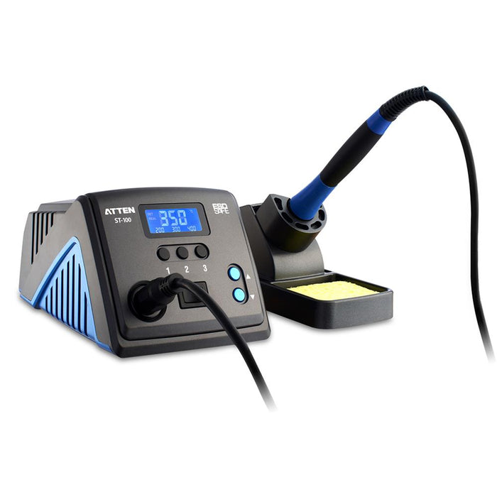 ST-100 Premium Digital Soldering Station 100W ESD Safe ATTEN