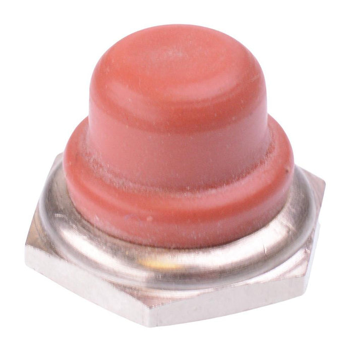U1654-6 APEM Red Silicone Boot for 12mm Push Button Switches