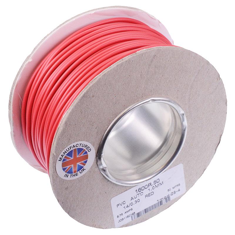1mm Cable 14 0.30mm 50M Reel