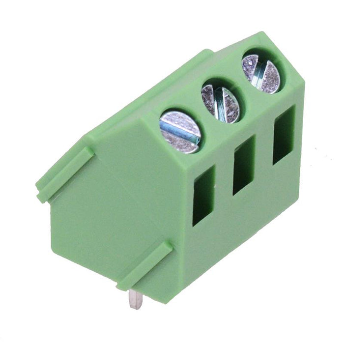 3-Way 5.08mm 45° PCB Terminal Block 20A 300V