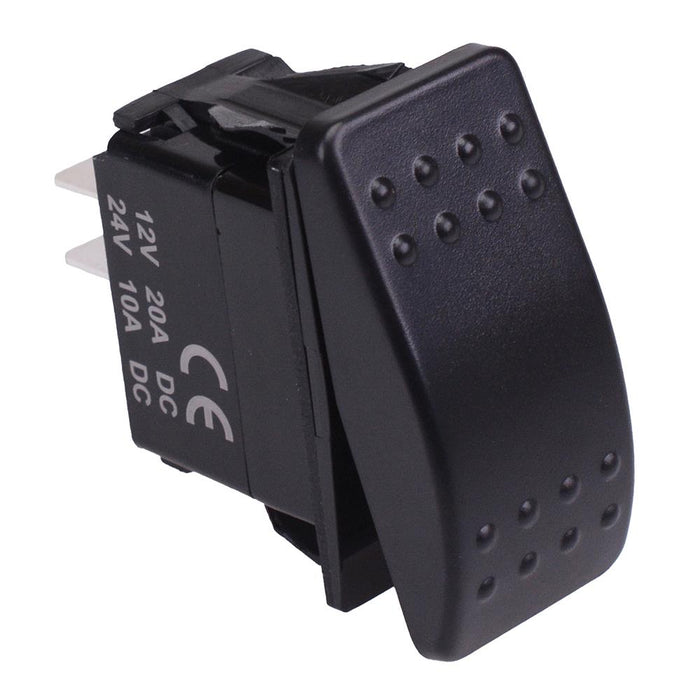 Off-(On) Momentary Automotive Rocker Switch SPST 10A 12-24V IP68