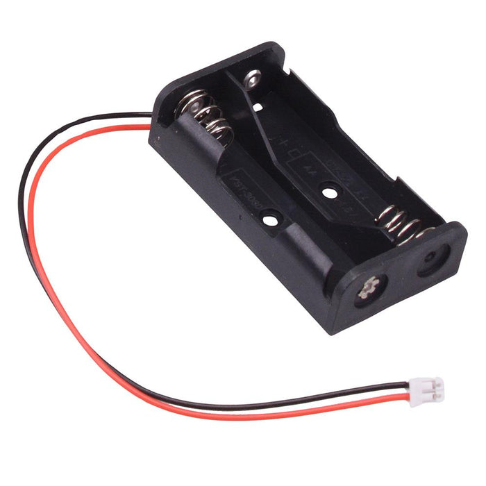 AA x 2 Open Battery Holder with 2-Pin Plug