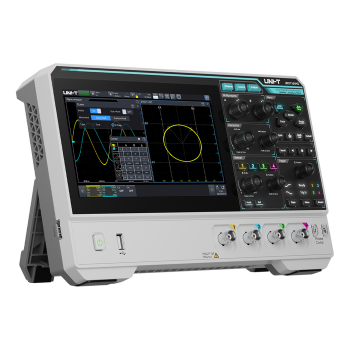 UPO1154HD High Resolution Touch-Screen 4 Channel Oscilloscope 150MHz Uni-T
