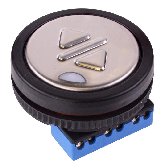 LPI5112R1K21714 APEM Open Door Red 12V illuminated Large Actuator Push Button Switch IP53