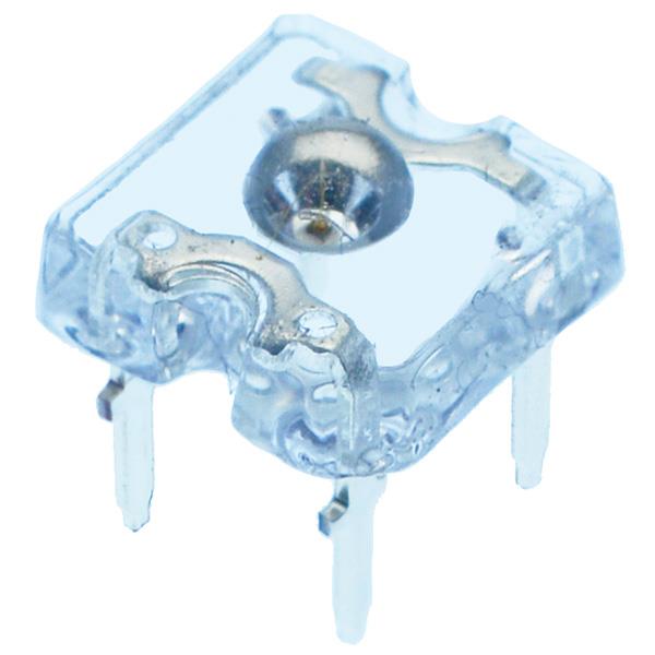 Blue 3mm Superflux Water Clear LED 90°
