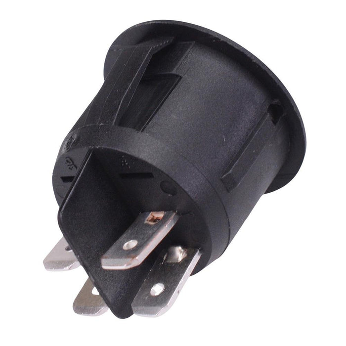On-Off 20mm Round Rocker Switch SPST 10A 250VAC R13-244A-02