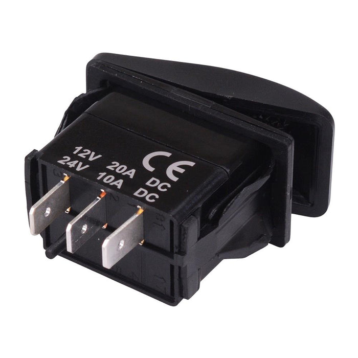 On-On Automotive Rocker Switch SPDT 10A 12-24V IP68
