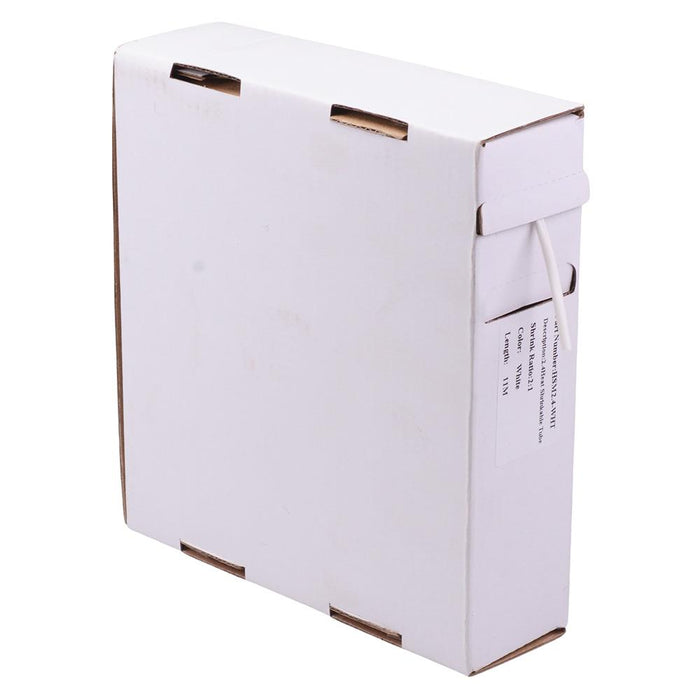 2.4mm White Mini Heatshrink Reel 11M