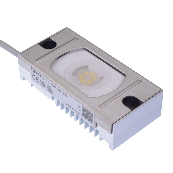 LF1D-C2F-2W-330 Mini Surface Mount Diffused LED Light Unit 24VDC IP69K IDEC