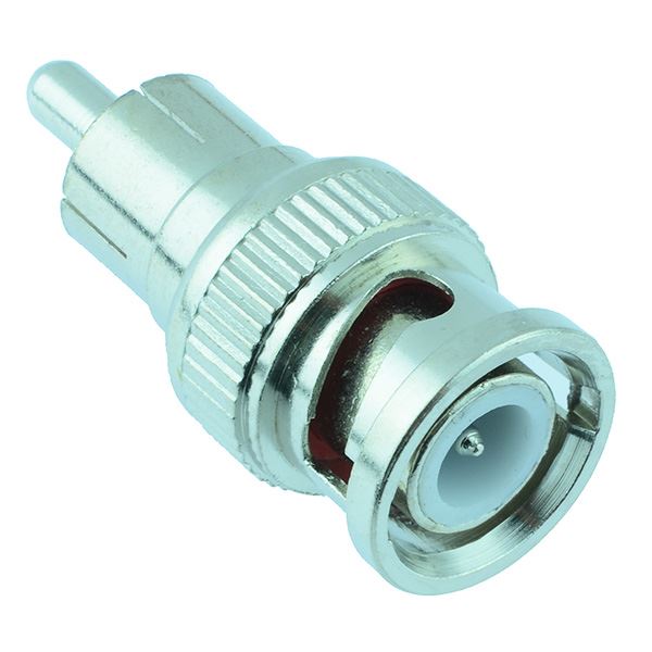 BNC Male to RCA Male Phono Plug Adaptor