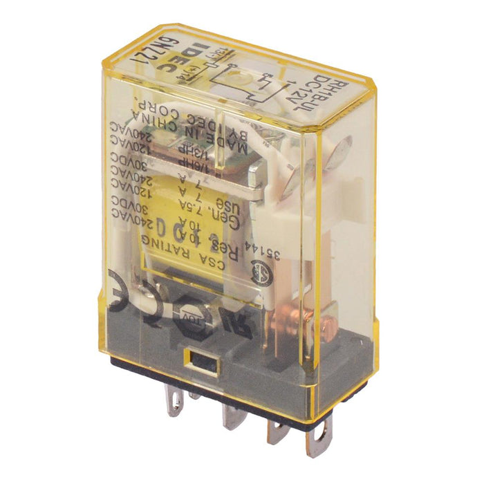 RH1B-ULDC12V 12VDC Plug In Compact Power Relay Indicator 10A SPDT IDEC