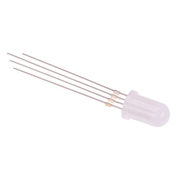 RGB 5mm Diffused LED 60° Common Anode