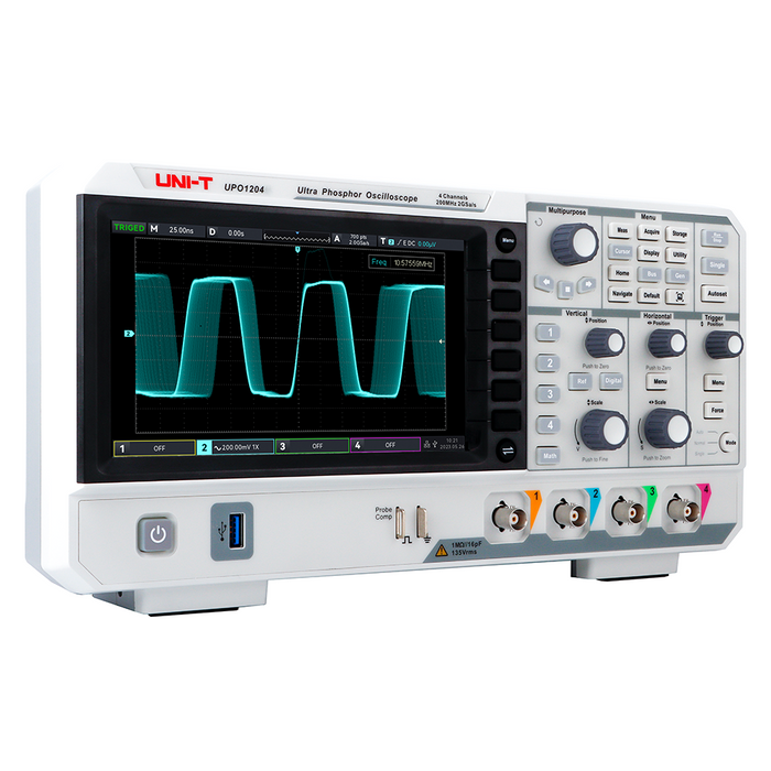 UPO1204 4 Analog Channel Oscilloscope 200MHz Uni-T