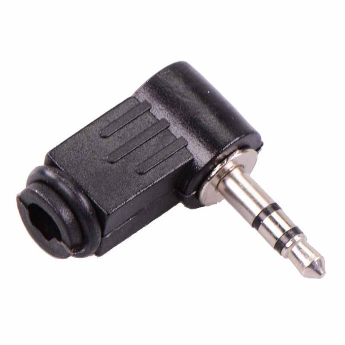 3.5mm Right Angle Stereo Insulated Jack Plug