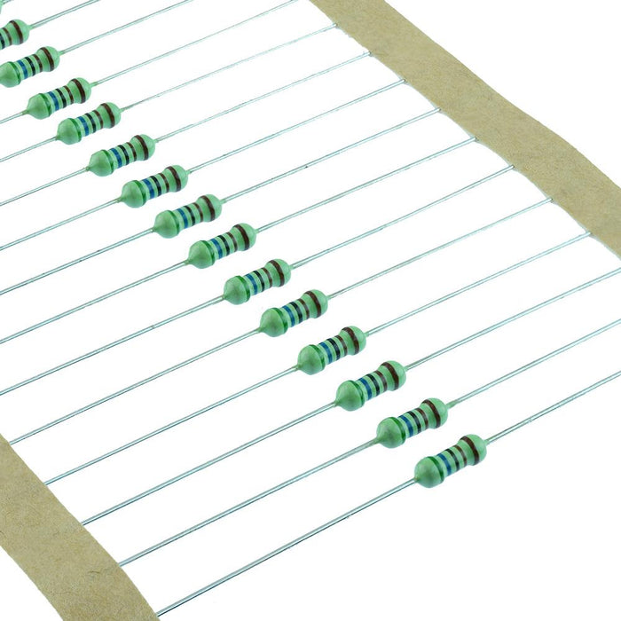 220r 0.25W Metal Film Resistor 1% - Pack of 100
