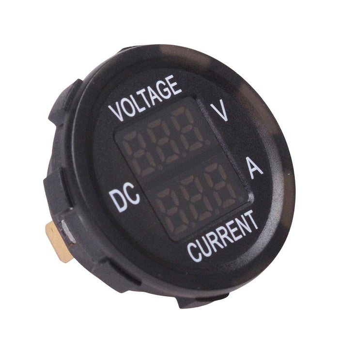 12V Red Voltmeter and Ammeter 6-30V 0-10A