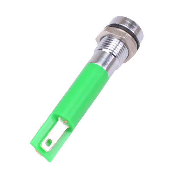 Q8R1CXXG220 Green Recessed 8mm 220VAC LED Panel Indicator APEM