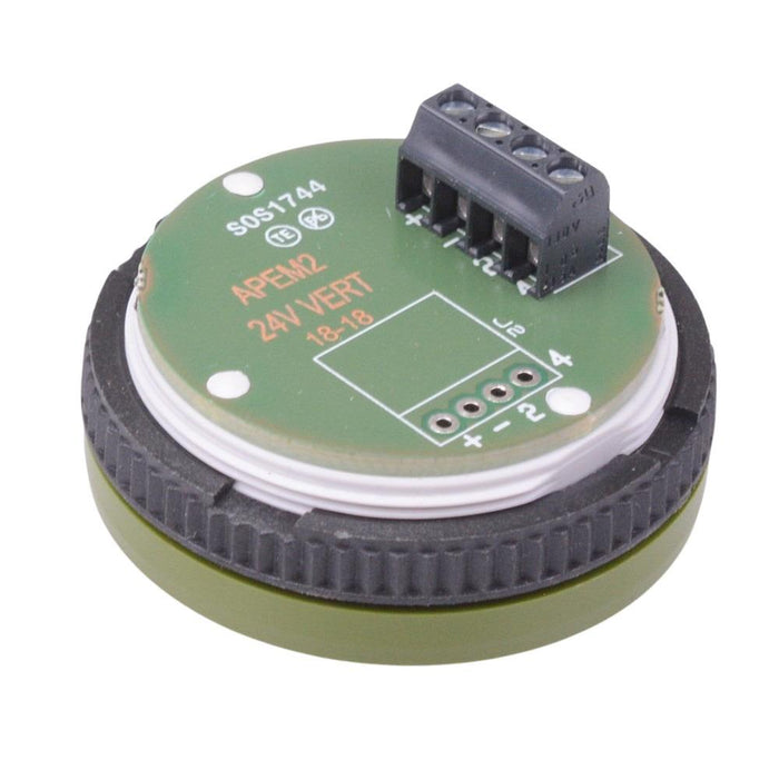 LPI3424G1K347XX APEM Green 24V illuminated Large Actuator Push Button Switch IP53