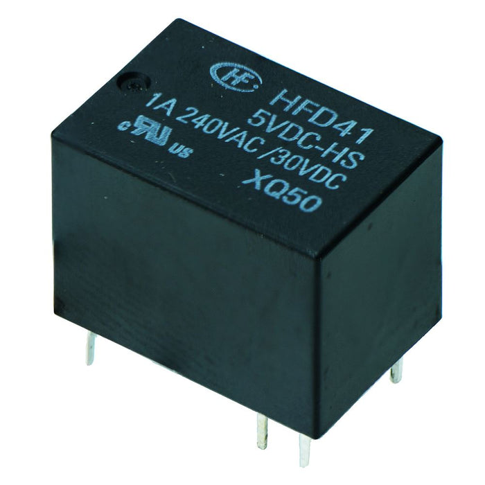 24V Subminiature PCB Signal Relay 5A SPDT HFD41-24VDC-HS
