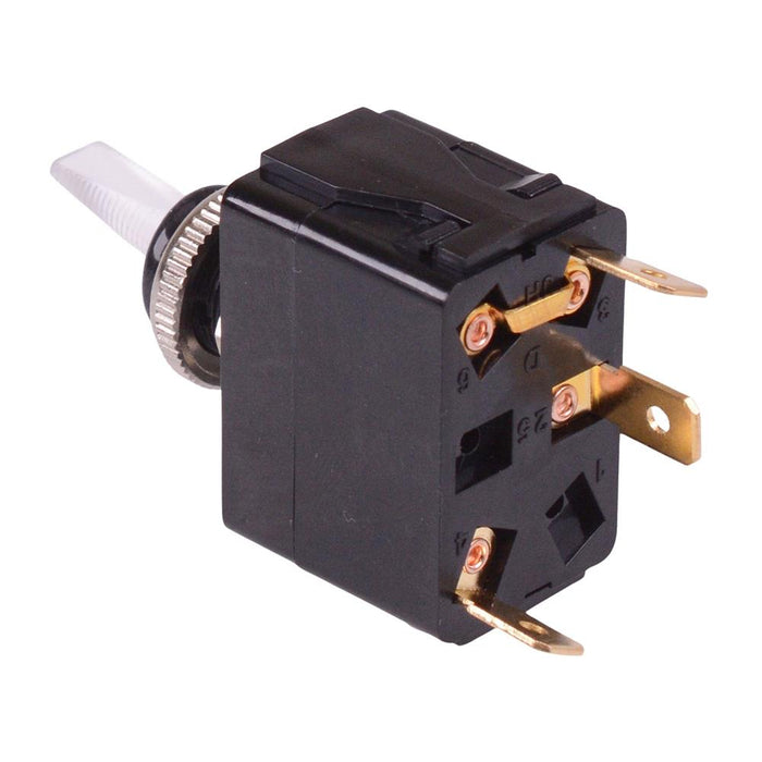 On-Off Red LED illuminated Toggle Switch 20A 12V SPST