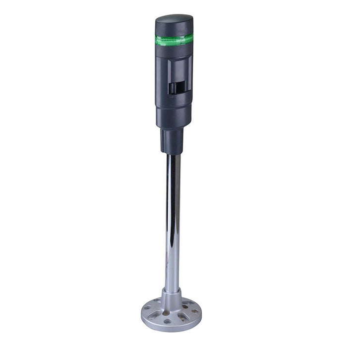 LD6A-1PZQB-G Green Stack Light LED Tower with Sounder & Flasher Pole Mount 24VAC/DC IDEC