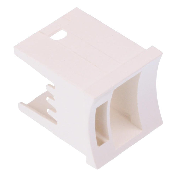 1632506 MEC White Square Cap for illuminated Unimec Switch