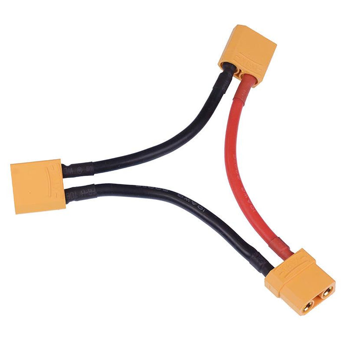 XT90 Female to 2 x Male Series Adapter Lead 10AWG