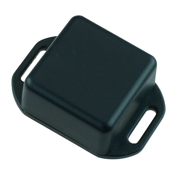 1551MFLBK Hammond Miniature Black ABS Flanged Enclosure 35 x 35 x 20mm