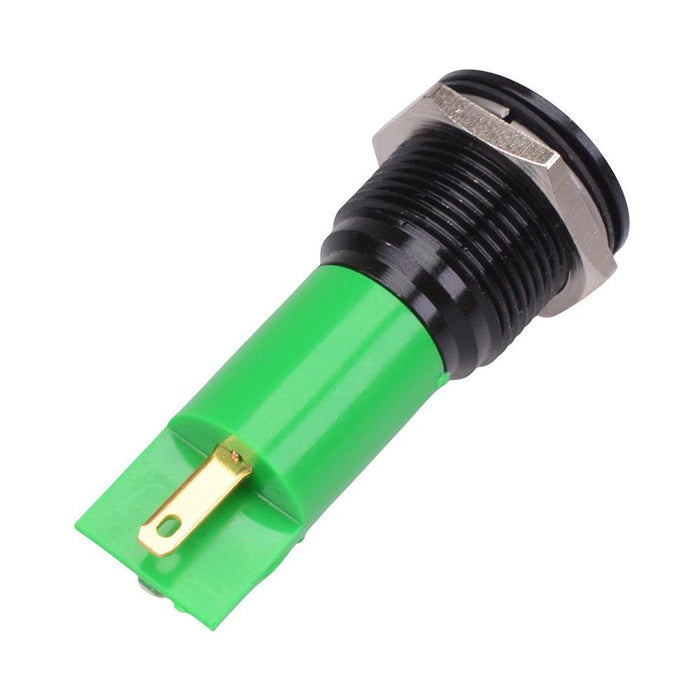 Q16P1BXXHG110E Hyper Bright Green Prominent 16mm 110VAC LED Panel Indicator IP67 APEM