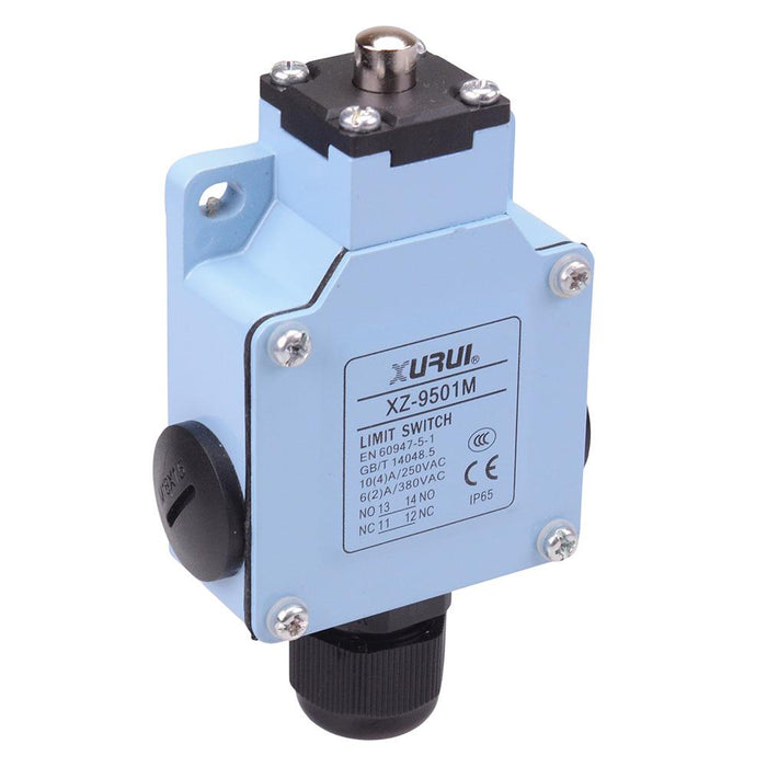 Push Button Plunger Metal Limit Switch 10A IP65