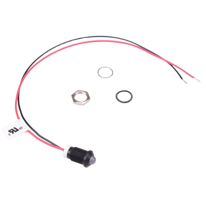 Q8P7BYYRG12E Red / Green Prominent 8mm 12VDC LED Panel Indicator IP67 APEM