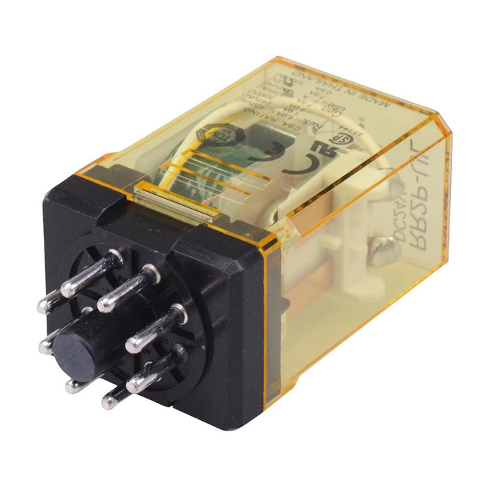RR2P-ULDC24V 24VDC PCB Power Industrial Relay Indicator 10A DPDT IDEC
