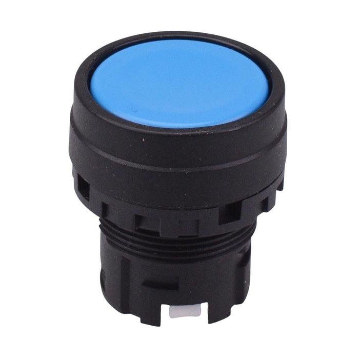 YW1B-A1S Blue 22mm Maintained Push Button Bezel for Non-illuminated IDEC