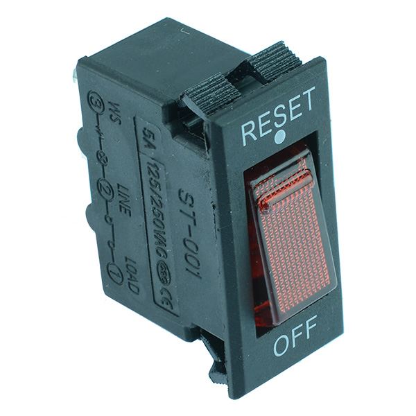 5A Rocker Switch Circuit Breaker