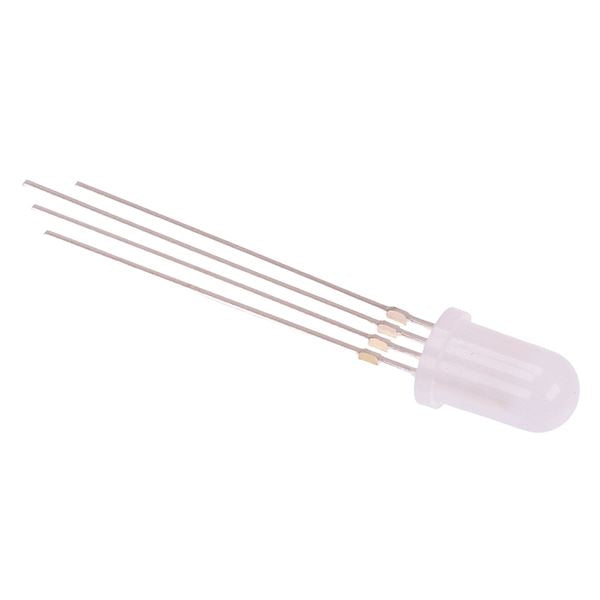 RGB 5mm Diffused LED 160° Common Cathode