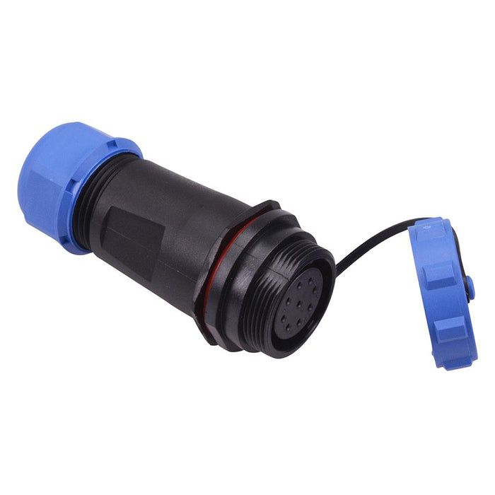 9 Pin Waterproof W21 Female Socket Cable Connector IP68