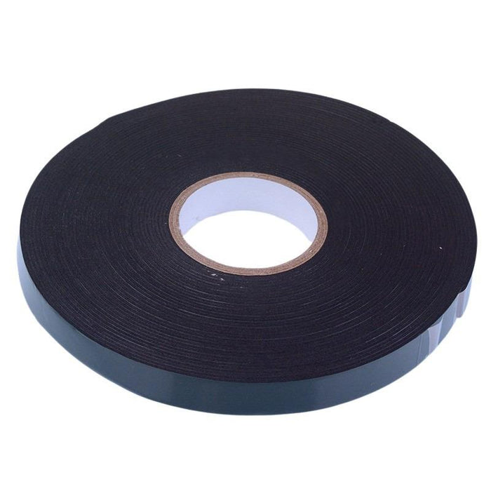 Black 12mm x 10m Double Side Foam Tape