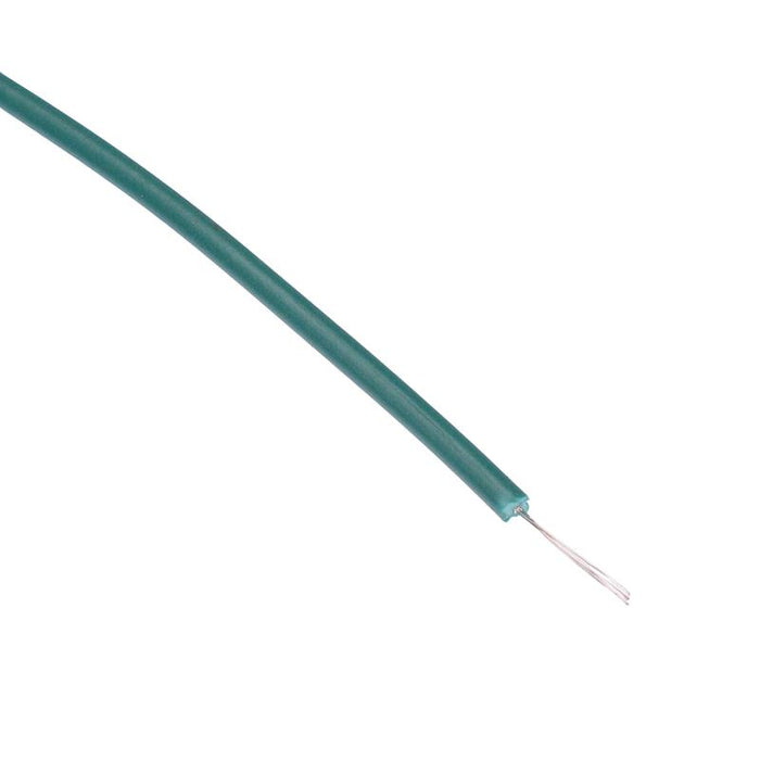 Green UL1015 26AWG 7/0.16mm Tinned Copper Stranded Wire (price per metre)