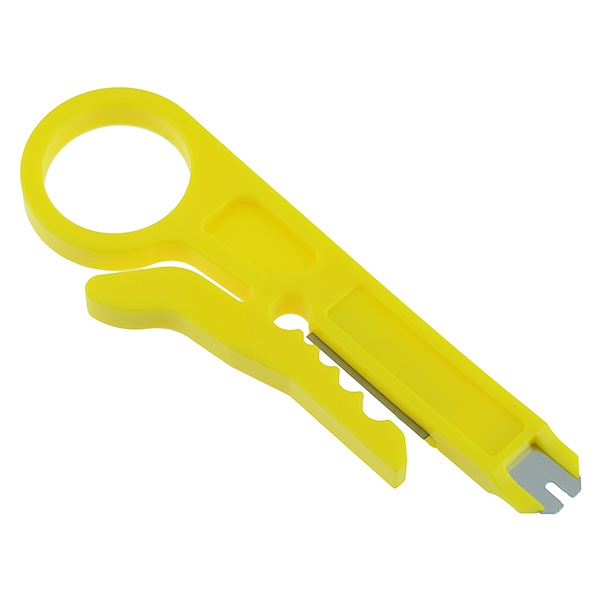 Telephone Network RJ45 Cable Stripper Punch Down Tool