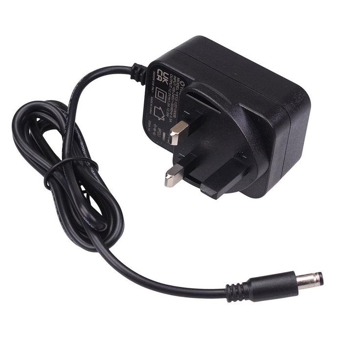 1A 12VDC Switching Plugtop Power Supply 3-Pin UK 12W