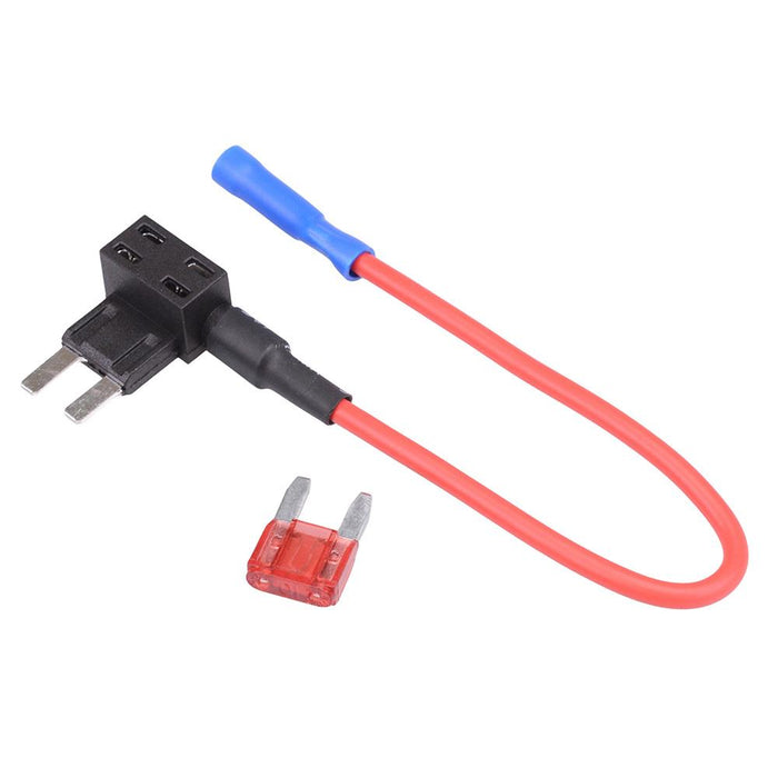 Mini Piggyback Add-A-Circuit Blade Fuse Holder 12VDC 10A