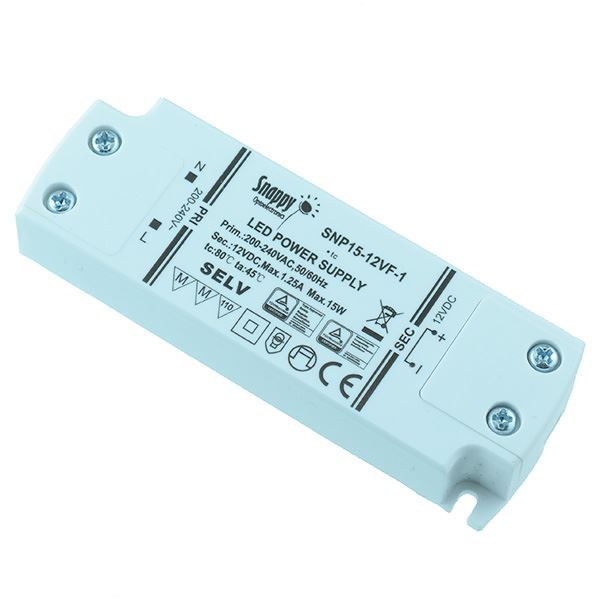 15W 12V 1.25A Constant Voltage LED Driver Power Supply