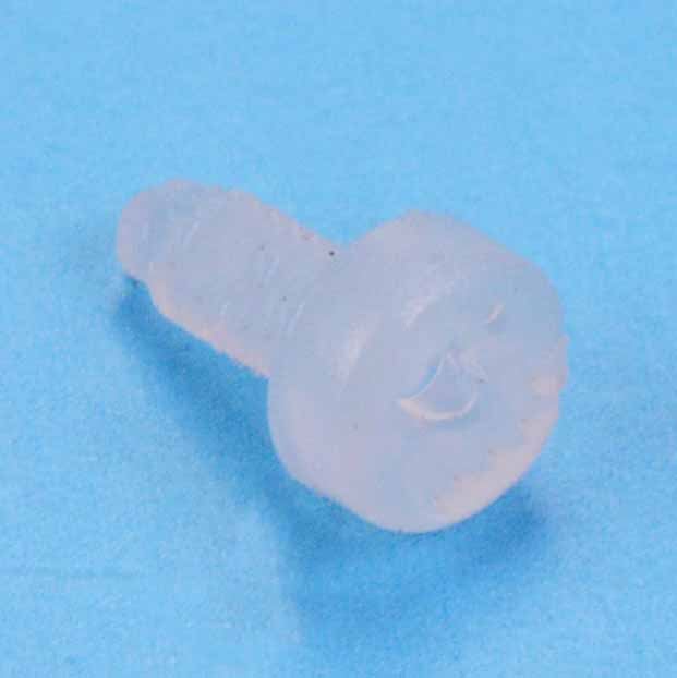 M2.6 x 6mm Nylon Pan Head Screws - Pack of 100