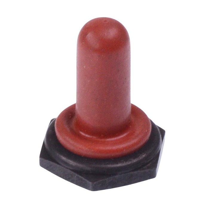 U1567-6 APEM Red Sealing Boot for 12mm Toggle Switches