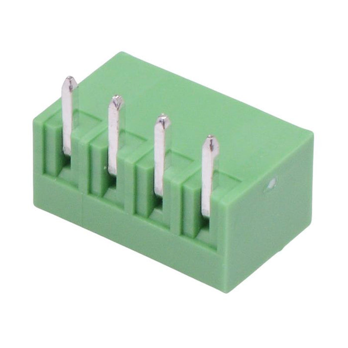 3-Way 3.5mm Horizontal PCB Header Closed Ends 8A 300V