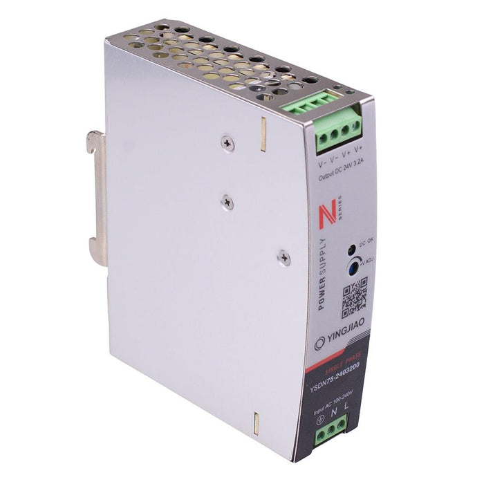 24VDC 75W DIN Rail Power Supply