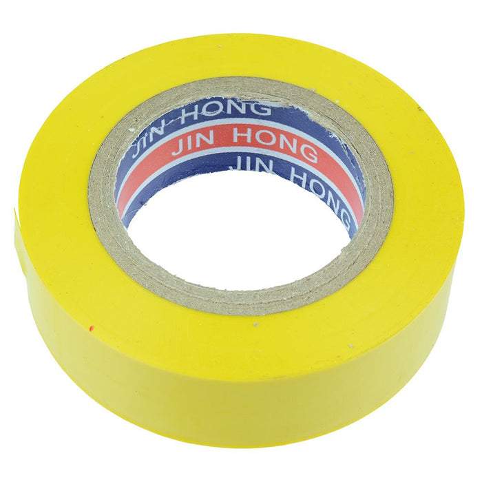 19mm x 20m Yellow PVC Insulation Tape
