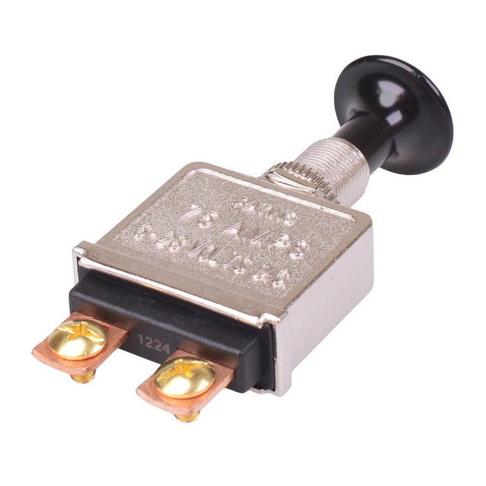 Off-On 12mm Push Pull Switch 75A 12V A3-32-B-14-HR